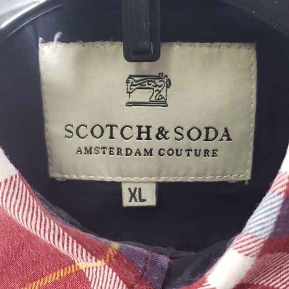 Scotch & Soda Plaid Lumber Button Down Shirt - Picture 3 of 11